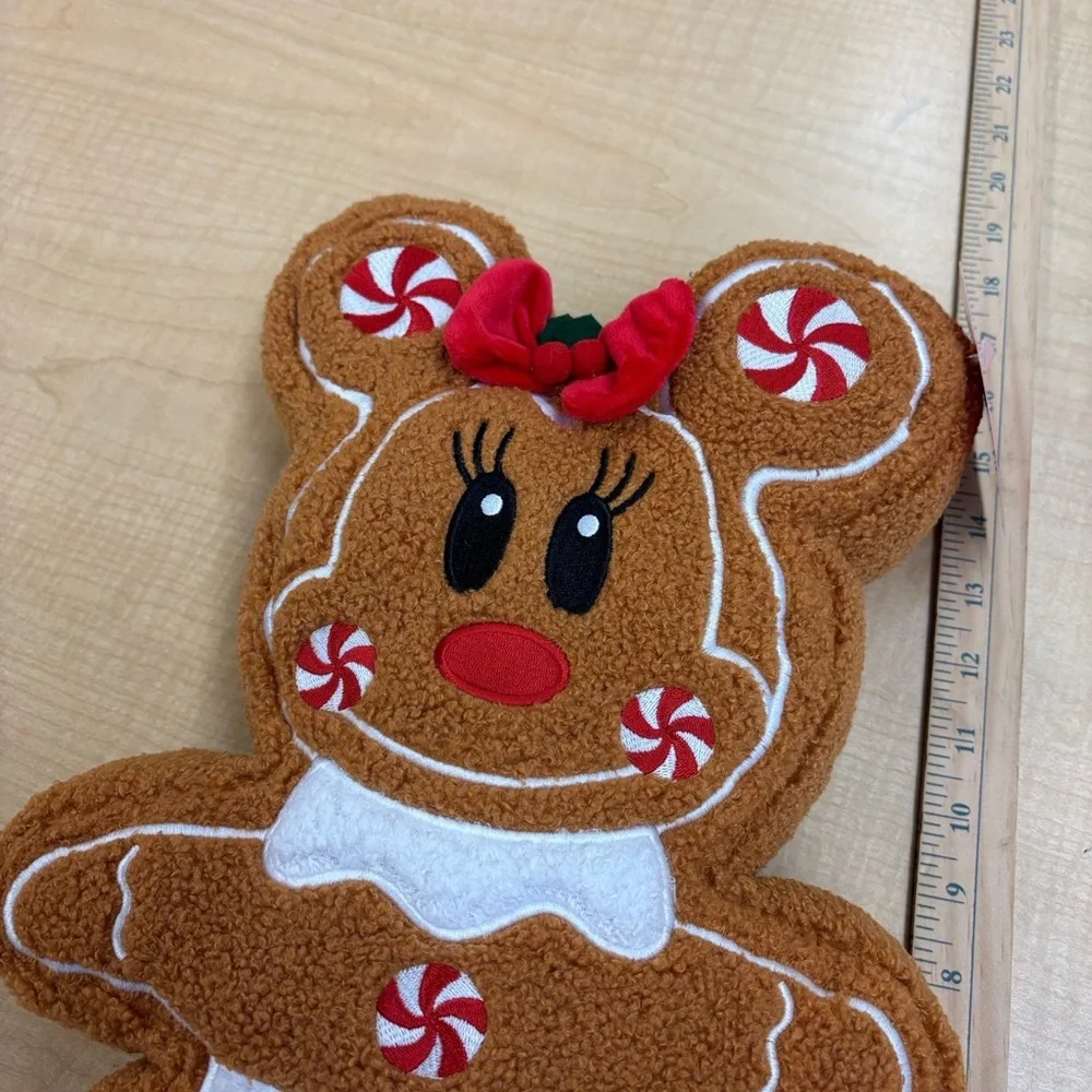 Disney Gingerbread Plush Minnie Mouse - Picture 3 of 7